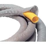 Tube drain routier flexible PEHD perforé 2/3 enrobé avec filtre Ø100mm Rlx-50ml