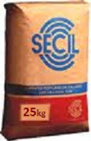 Ciment SECIL CEM II / BL 32,5N 25kg