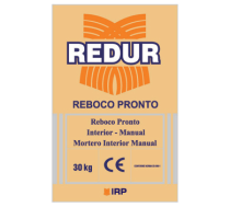 REDUR - Enduit chaux-ciment pré a l'emploi manuel gris intérieur 30kg