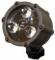 Projecteur - Spot 3 focs - bronze brun, LED 4,5 W = 20W halogène Angle : 10°